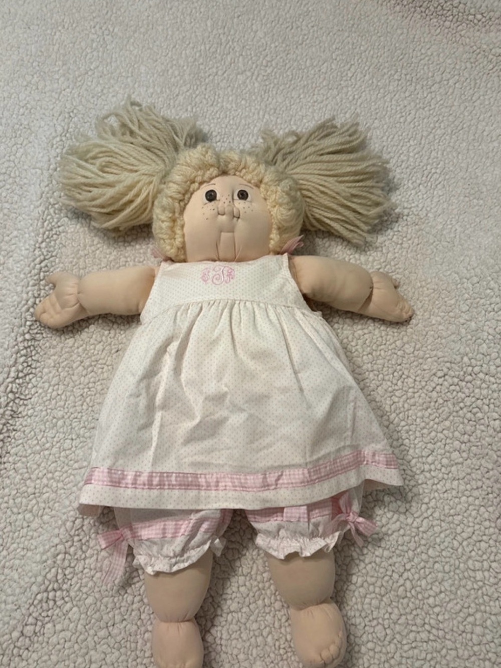 Vintage, Handmade Soft structure Doll